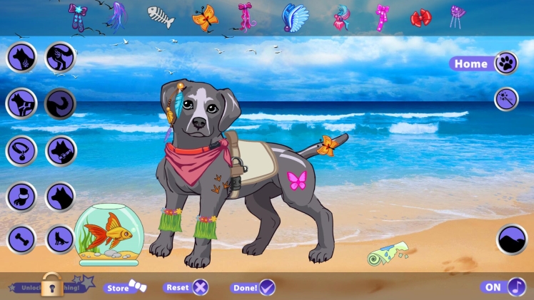 Dress Up a Dog Game