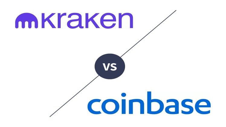 What are Kraken charges vs. coin base charges?