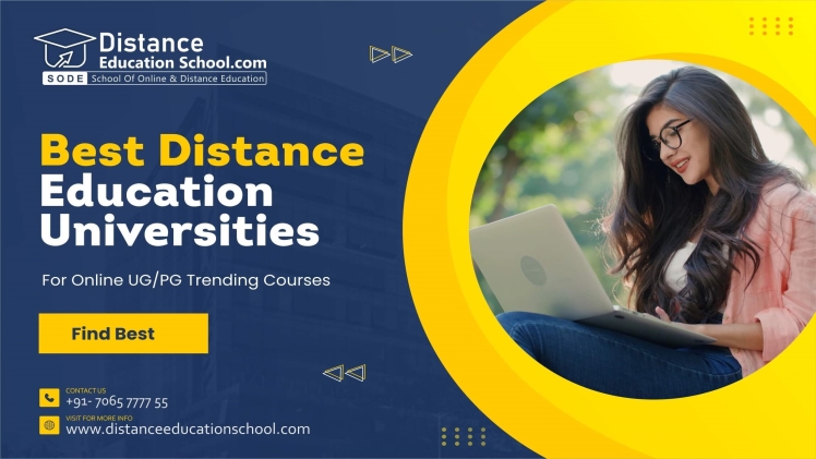 Best Distance Education Universities for Online UG/PG Trending Courses Best Distance Education Universities - Cover Image