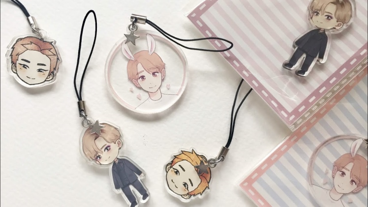 Acrylic Charms Are a Great Way to Decorate Your Keychains