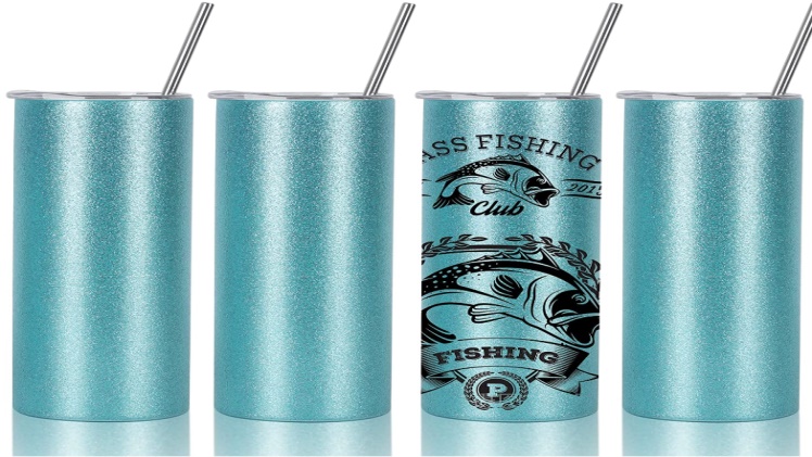 How to Pick the Perfect Sublimation Tumbler Blue glitter sublimation tumbler