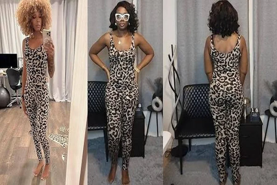 One Leg Bodysuit Leopard Print: A Bold Fashion Statement Bodysuit Leopard Print